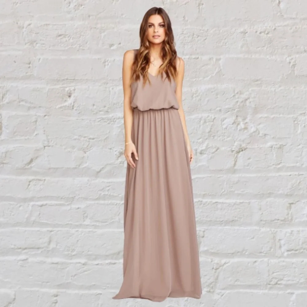 Show Me Your Mumu Kendall Dune Maxi Dress Small S Women’s Formal Wedding SMYM